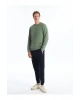 Standart Kalip Erkek Kalin Jogger Esofman Alti - W40847Z8