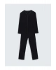 LC WAIKIKI Siyah Standart Kalıp Erkek Pijama Takımı
