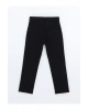 LCW Jeans Siyah Straight Fit Kadın Jean Pantolon