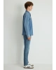 Ted Indigo Mavisi Jean Gömlek