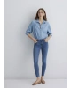 Tess Gold Luxury Vintage Indigo Mavisi Jean Pantolon