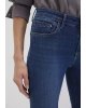 Tess Gold Premium Indigo Mavisi Jean Pantolon