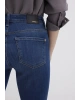 Tess Gold Premium Indigo Mavisi Jean Pantolon