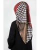 Twill Eşarp - Bordo