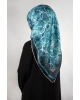 Twill Eşarp - Petrol Mavisi
