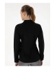 U.S. Polo Assn. U.S. Polo Assn. Slim Fit Gömlek Yaka Siyah Kadın Gömlek