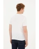 U.S. Polo Assn. Erkek Beyaz Basic Tişört Beyaz