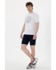 U.S. Polo Assn. Bisiklet Yaka Mavi Erkek T-Shirt GASTON