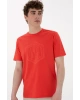 U.S. Polo Assn. Bisiklet Yaka Mavi Erkek T-Shirt GASTON