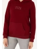 U.S. Polo Assn. Kapüşon Yaka Antrasit Melanj Kadın Sweatshırt GIZMO-SK023