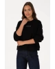 U.S. Polo Assn. Gatas Siyah Kadın Sweatshirt