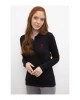 U.s Polo Assn. Kadın Siyah Basic Sweatshırt