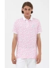 U.s Polo Assn. Polo Yaka Manolya Desenli Regular Fit T-shirt