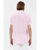 U.s Polo Assn. Polo Yaka Manolya Desenli Regular Fit T-shirt