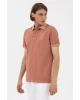 U.S. Polo Assn. Polo Yaka Regular Fit Pudra Erkek %100 Pamuk T-Shirt 1573851