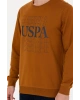 U.S. Polo Assn. U.s. Polo Assn. Erkek Kiremit Bisiklet Yaka Sweatshirt