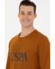 U.S. Polo Assn. U.s. Polo Assn. Erkek Kiremit Bisiklet Yaka Sweatshirt