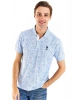 U.S. POLO ERKEK DESENLİ SPOR REGULAR FİT T-SHIRT G081SZ011.000.1826921 GETAFE