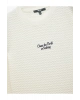 Uzun Kollu Bisiklet Yaka Dokulu İşlemeli Sweatshirt