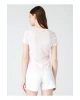 Fashion Friends V Yaka Pembe Kadın T-shirt