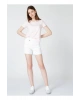 Fashion Friends V Yaka Pembe Kadın T-shirt
