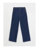 Wideleg Kız Çocuk Jean Pantolon