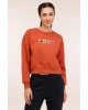 WL HOLLY 16BT102 4PR Kiremit Kadın Sweatshirt