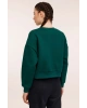 WL HOLLY 16BT102 4PR Yeşil Kadın Sweatshirt