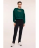 WL HOLLY 16BT102 4PR Yeşil Kadın Sweatshirt
