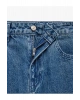 X Sima Tarkan - Pamuklu Düz Uzun Paça Normal Bel Jean Pantolon - Straight Fit Jean 5SAL4020