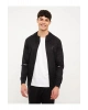 XSIDE ACTIVE Siyah Slim Fit Kapüşonlu Erkek Spor Hırka