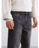 XSIDE Antrasit Baggy Fit Erkek Jean Pantolon