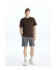 XSIDE Antrasit Slim Fit Erkek Şort