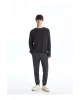 XSIDE Antrasit Standart Kalıp Gabardin Erkek Jogger Pantolon
