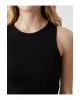 XSIDE Bisiklet Yaka Dokulu Kadın Crop