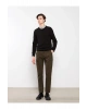 XSIDE Haki Standart Kalıp Gabardin Erkek Kargo Pantolon
