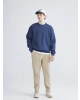 XSIDE İndigo Bisiklet Yaka Erkek Sweatshirt