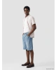 XSIDE Indigo Loose Fit Erkek Jean Şort