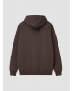 XSIDE Kahverengi Oversize Kadın Kalın Fermuarlı Sweatshirt
