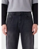 XSIDE Siyah 710 Loose Fit Erkek Jean Pantolon