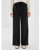 XSIDE Siyah Beli Lastikli Loose Fit Kadın Pantolon