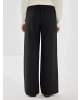 XSIDE Siyah Beli Lastikli Loose Fit Kadın Pantolon