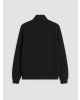 XSIDE Siyah Dik Yaka Erkek Fermuarlı Sweatshirt