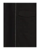 XSIDE Siyah Regular Fit Uzun Kollu Gabardin Erkek Gömlek Ceket