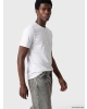 XSIDE Siyah Slim Fit Esnek Basic Erkek Tişört 3lü