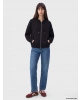 XSIDE Siyah Soft Touch Kadın Fermuarlı Sweatshirt