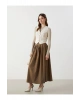Yeni Sezon Loose Fit Kadin Klos Etek - S5KR79Z8
