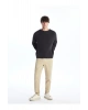 Yeni Sezon Standart Kalip Gabardin Erkek Jogger Pantolon - W42232Z8