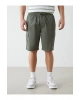 Yeni Sezon Standart Kalip Gabardin Erkek Kargo Sort - S55665Z8