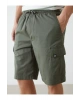 Yeni Sezon Standart Kalip Gabardin Erkek Kargo Sort - S55665Z8
